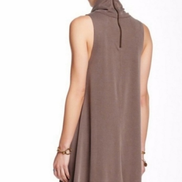 Free People Queen Anne Tank Dress Mink - Picture 2 of 7